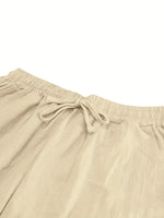 Linnen Broek Lichtbruin